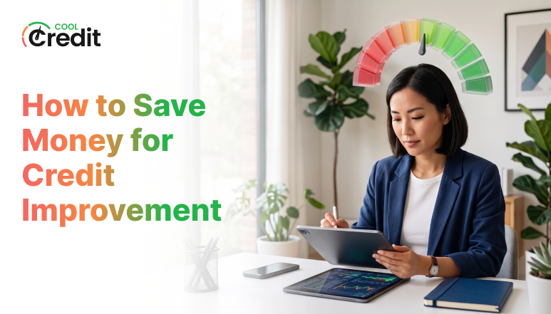 How to Save Money for Credit Improvement